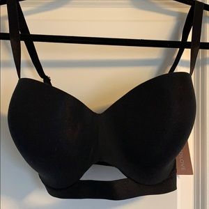 ThirdLove 30G 24/7 cotton t-shirt bra, black NWT